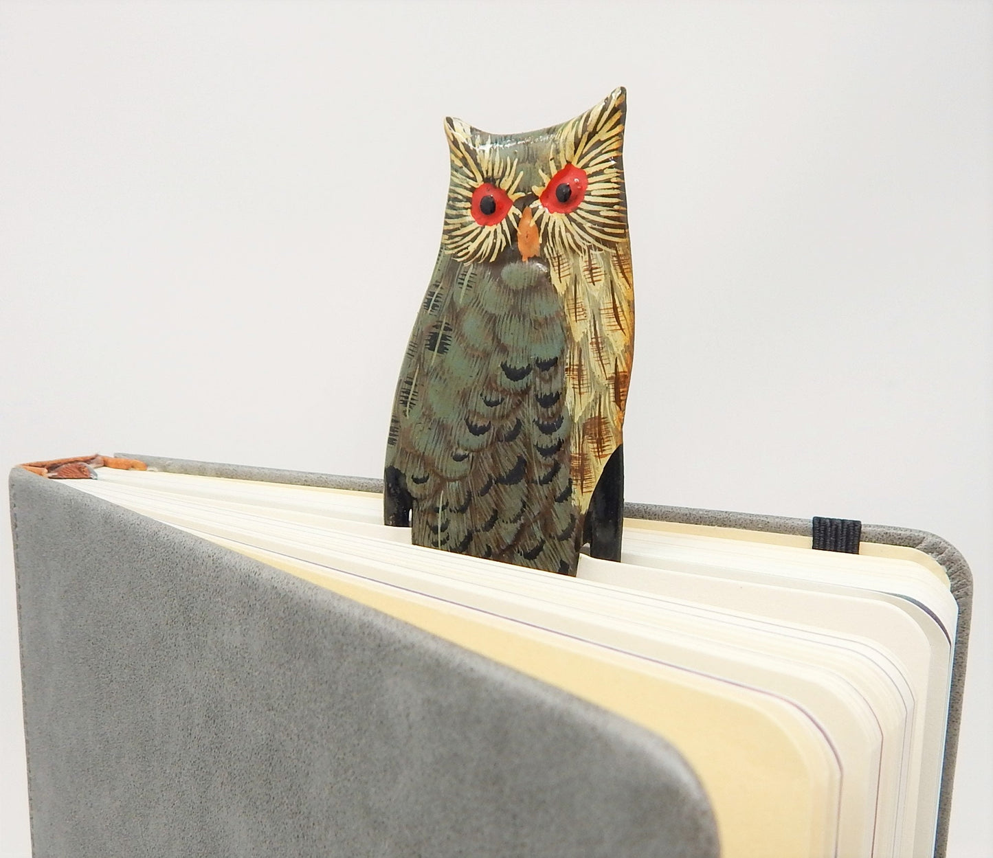 Owl Book Mark - Bird Animal Lover Bookmark Reader Marker Horned Barn Women Kid Men Gift