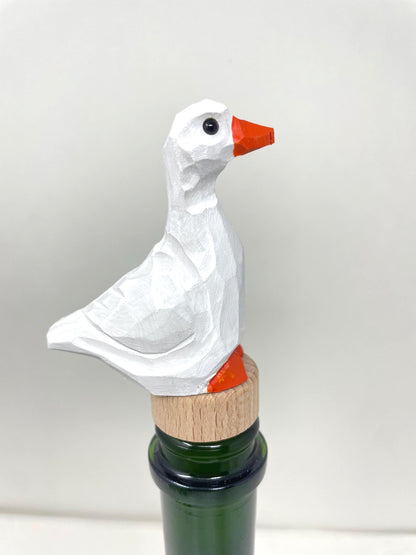 White Goose Wine Stopper