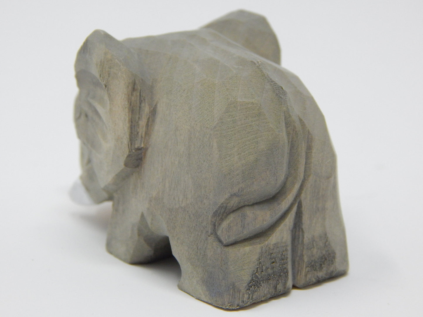 Elephant Wine Stopper Handmade Wood Carving Home Décor Gift Animal Sculpture