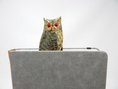 Great Horned Owl Bookmarks (Set of 3)