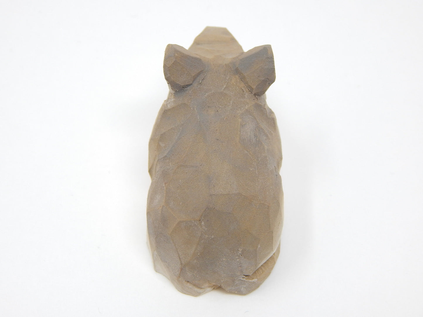 Mouse Wooden Ornament Hanging Figurine | Hand Carved Animal Collectible Décor