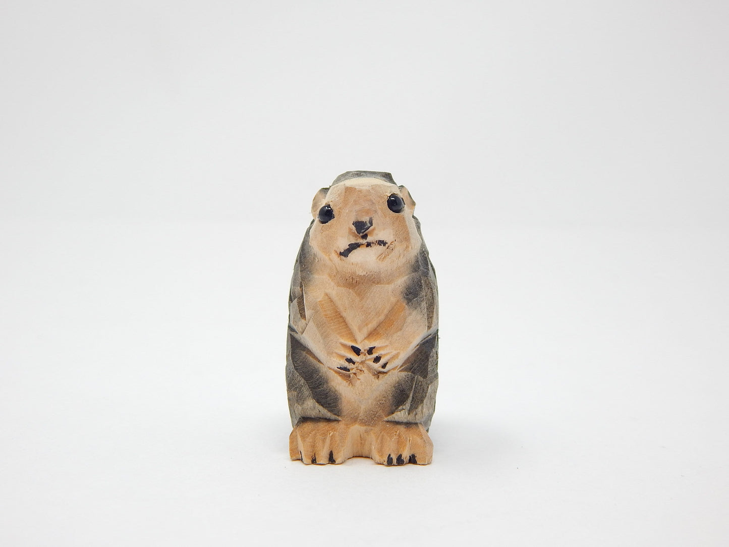 Hedgehog Ornament Handmade Wooden Hanging Décor Rustic Carving Figurine