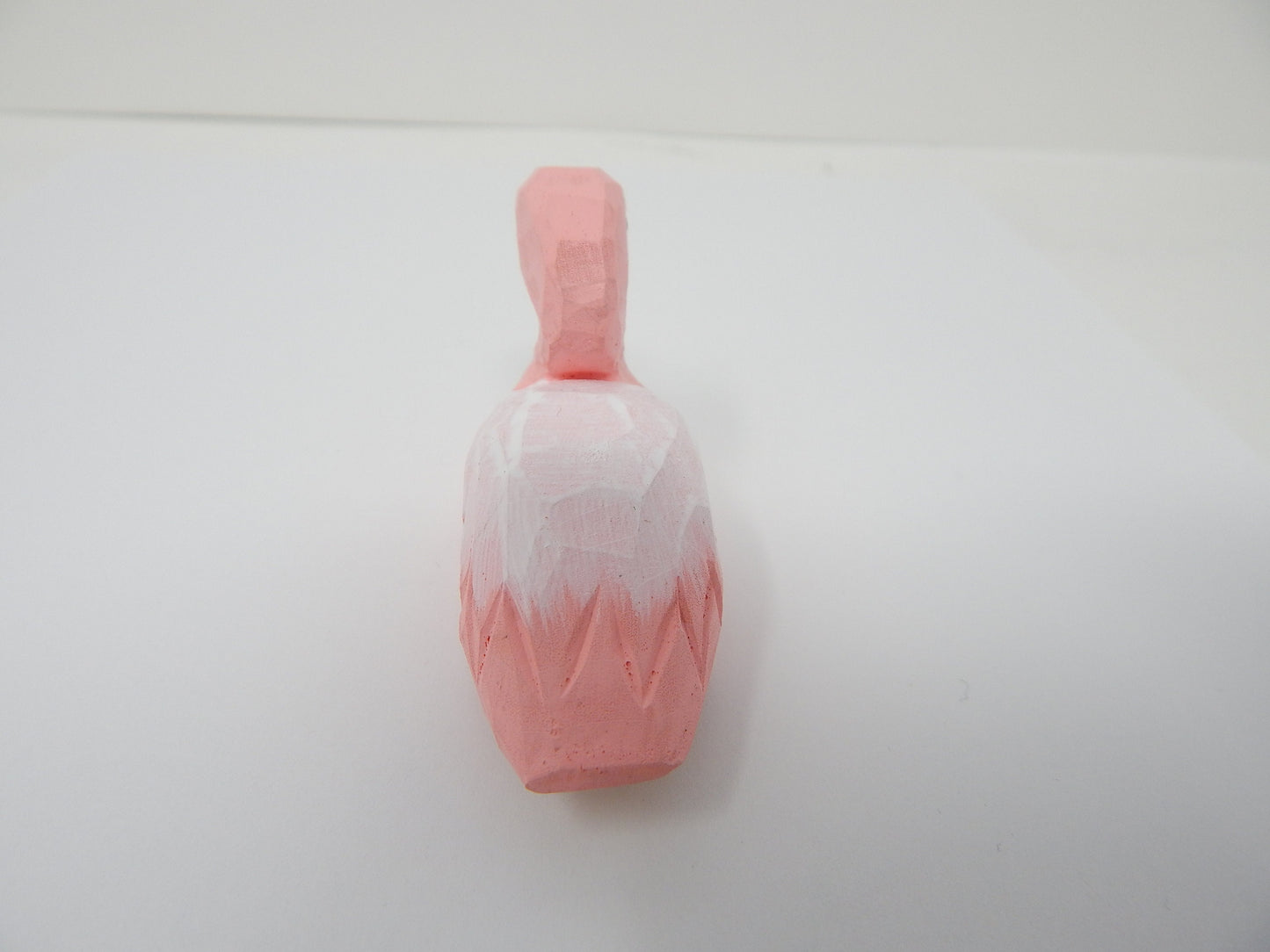 Pink Flamingo Ornament Hanging Figurine Statue Décor Small Garden Lawn Yard Ornament Wood Carving