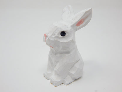 White Rabbit Keychain