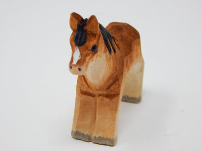 Brown Horse Keychain