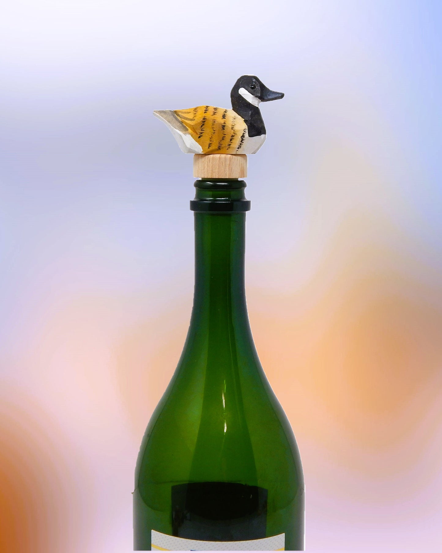 Canada Goose Wine Stopper Bird Handmade Reusable Bottle Plug Saver Cap Sealer Decor Unique Accessory