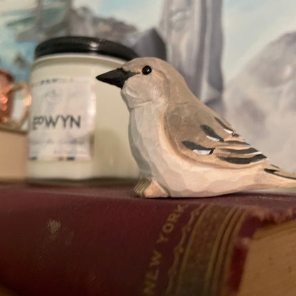 Northern Mockingbird Figurine