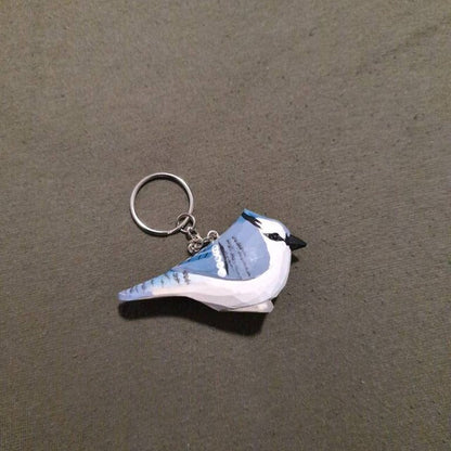 Blue Jay Keychain
