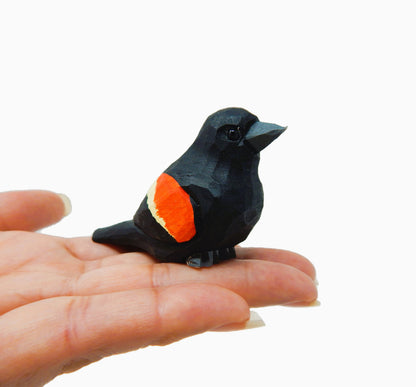 Red-Winged Blackbird Cake Topper