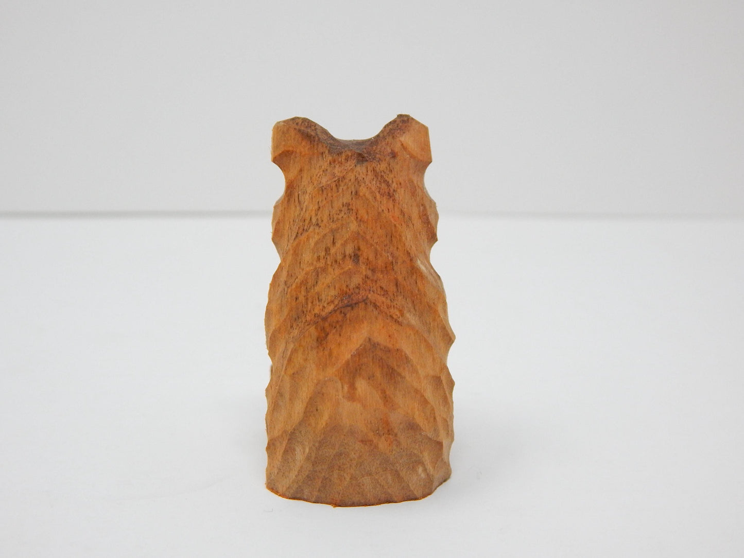Brown Bear Ornament Handmade Wooden Hanging Decor Rustic Carving Grizzly Cabin Figurine
