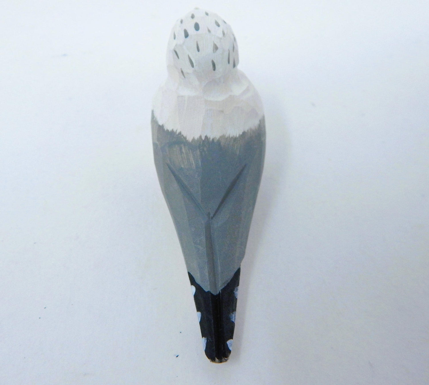 Seagull Ornament Wood Albatross Bird Hanging Figurine Handmade Carved Decoration