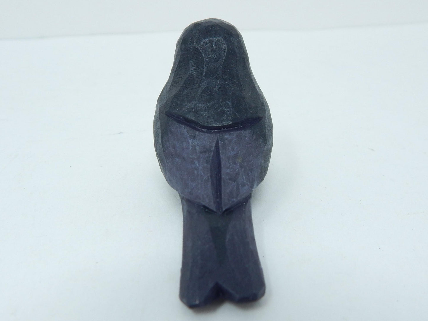 Blackbird Ornament Handmade Wooden Hanging Decor Starling Bird Rustic Carving Figurine