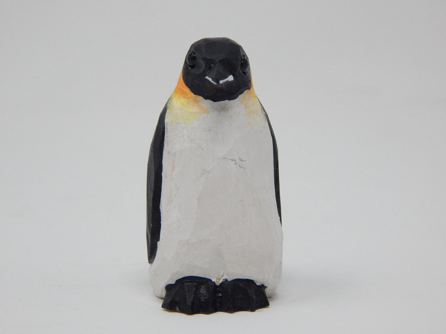 Penguin Ornament Handmade Wooden Hanging Arctic Sea Bird Decor Rustic Carving Figurine