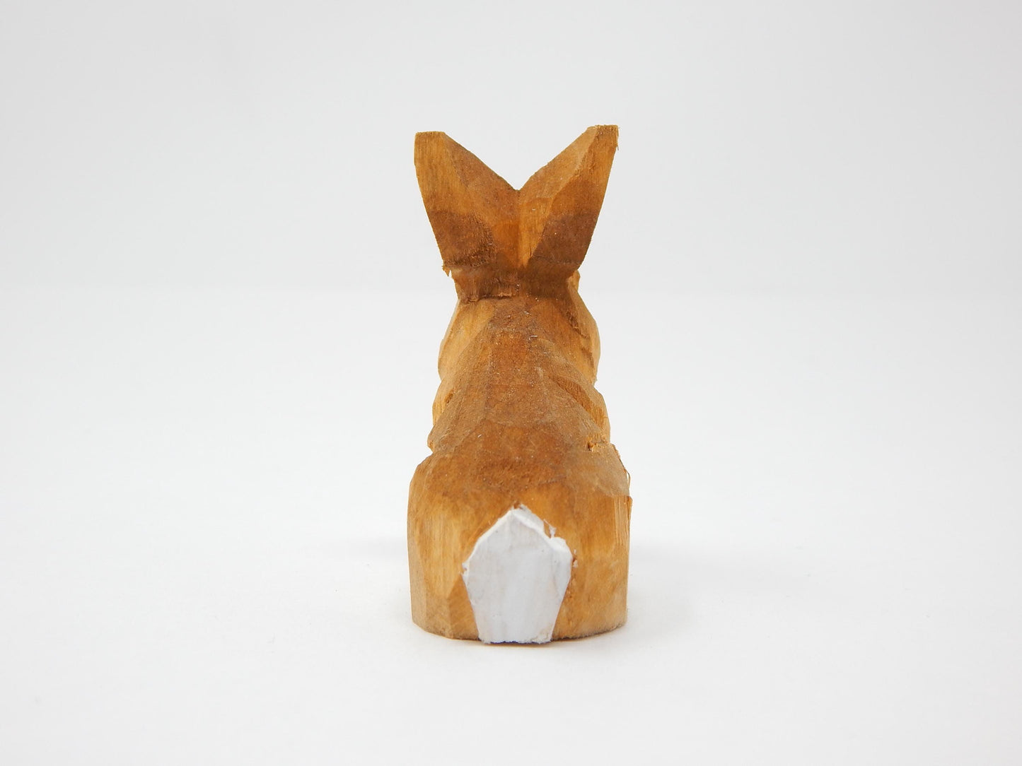 Handmade Wood Rabbit Ornament Hanging Bunny Figurine
