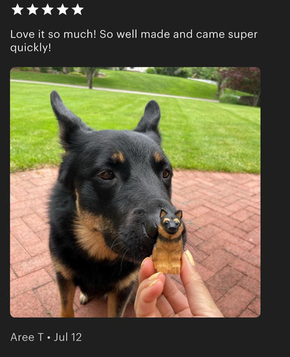 German Shepherd Ornament