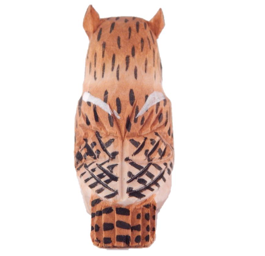 Horn Owl figurine Bird Cake Topper Bride & Groom Wedding Engagement Anniversary Carved Wood Statue