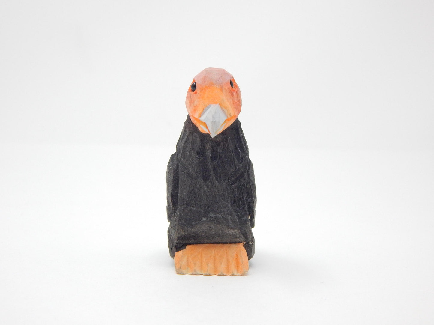 Condor Figurine Cake Topper Bride & Groom Wedding Engagement Anniversary Carved Wood Statue