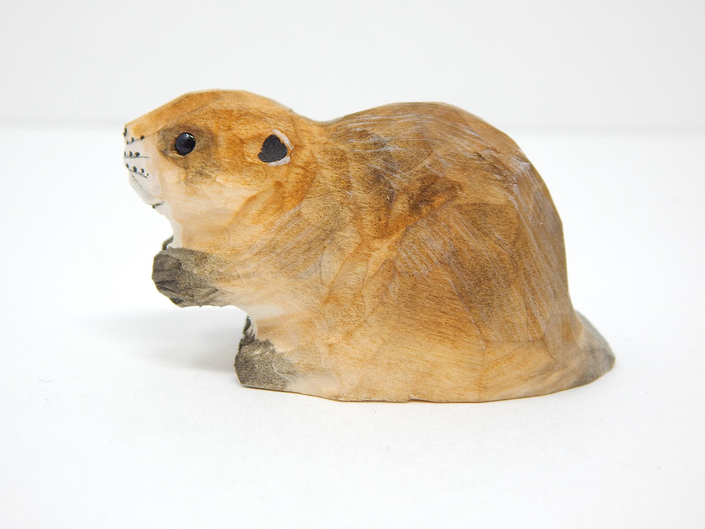 Beaver figurine Cake Topper Bride & Groom Love Wedding Engagement Anniversary Carved Wood Statue