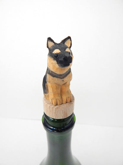 German Shepherd Wine Stopper