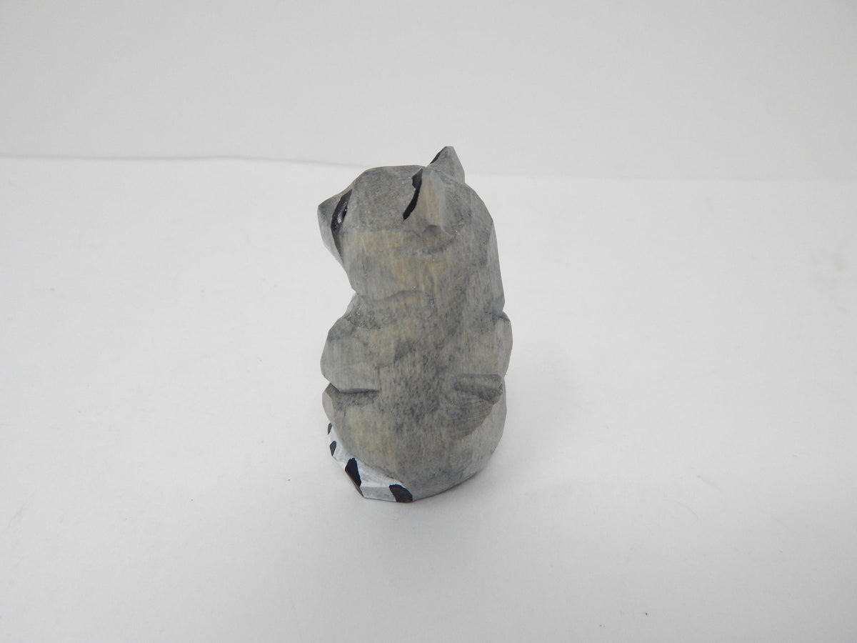Handmade Raccoon Wine Stopper – Reusable Wooden Bottle Plug Rustic Bar Décor