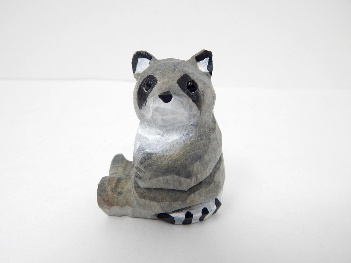 Handmade Raccoon Wine Stopper – Reusable Wooden Bottle Plug Rustic Bar Décor