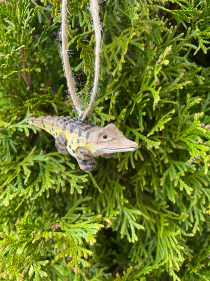 Crocodile Ornament