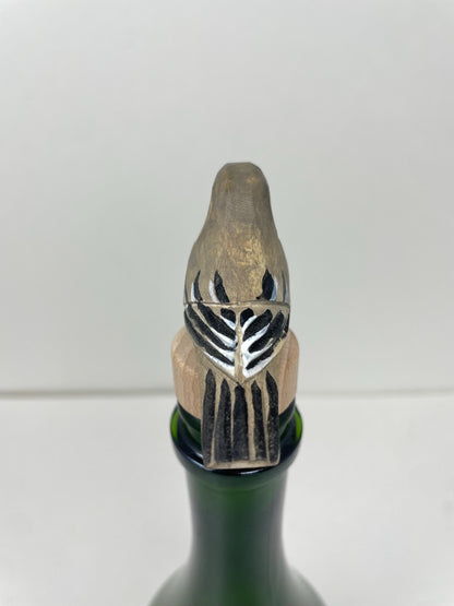 Northern Mockingbird Wine Stopper